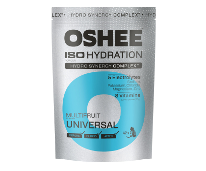 Zdrowa żywność OSHEE Izotonik w proszku ISO Hydration Multifruit 1050 g
